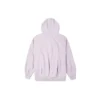 Hoodie mit gesticktem Logo, lila