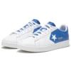Hoops Pro Leather Blau/Weiß