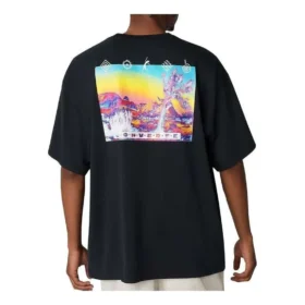Inverted Desert Graphic T-Shirt (asiatische Größen) „Schwarz“
