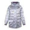 Iridescent Sideline Daunenjacke asiatische Größen „Silber“