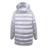 Iridescent Sideline Daunenjacke asiatische Größen „Silber“