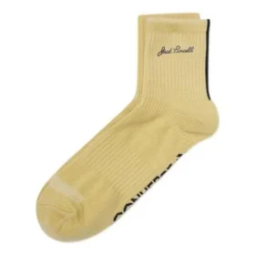 Jack Purcell Logo Quarter Socken (zwei Paar) „Gelb“ Jack Purcell Logo Quarter Socken (zwei Paar) „Gelb“