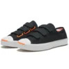 Jack Purcell Low Easy-On „Black Total Orange“