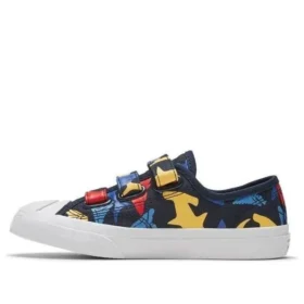 Jack Purcell Low Easy-On „Shark Bite – Schwarz“