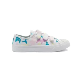 Jack Purcell Low Easy-On „Shark Bite – Weiß“