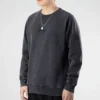 Jack Purcell Pullover Sweatshirt mit Rundhalsausschnitt, asiatische Größen, „Schwarz“
