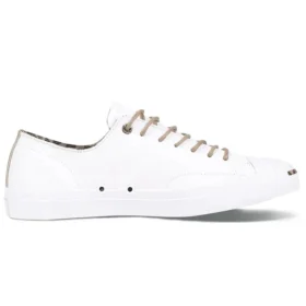 Jack Purcell Strapazierfähige, rutschfeste Low-Tops-Freizeit-Skateboard-Schuhe Unisex Weiß