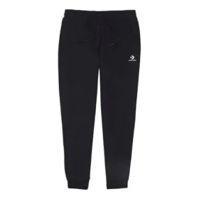 Jogginghose mit gesticktem Stern-Chevron-Muster FT Asiatische Größen „Schwarz“