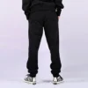 Jogginghose mit gesticktem Stern-Chevron-Muster FT Asiatische Größen „Schwarz“