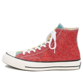 JW Anderson x Chuck 70 Hi „Glitter Pack – Cherry Sulphur“