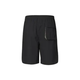 Karierte Shorts asiatische Größen „Schwarz“