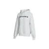 Klassischer Logo-Athleisure-Casual-Sport-Hoodie mit Fleecefutter, Weiß