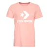 Klassisches Logo-Print, Kurzarm, Rosa