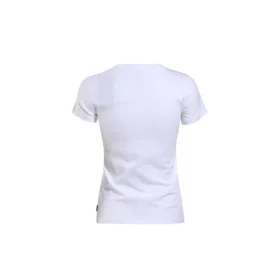 Kurzarm-Shirt mit Blumenprint, weiß