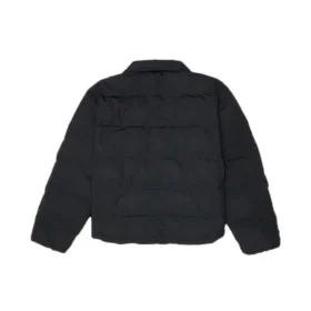 Kurze Daunenjacke, asiatische Größen, „Schwarz“