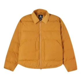Kurze Daunenjacke, asiatische Größen „Wheat“