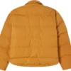 Kurze Daunenjacke, asiatische Größen „Wheat“