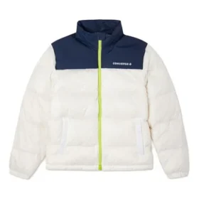 Kurze Daunenjacke, asiatische Größen „White Midnight Navy“