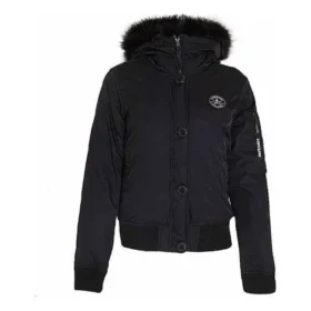 Kurze Daunenjacke in asiatischen Größen „Schwarz“