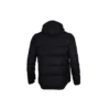 Kurze, warme Daunen-Sportjacke mit Kapuze, asiatische Größen, „Schwarz“