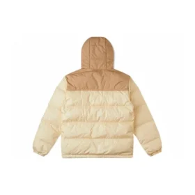 Kurzer Daunenmantel, asiatische Größen „Apricot“