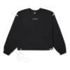 Langarm-Jersey-Shirt, asiatische Größen, „Schwarz“