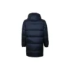 Lange Daunenjacke in asiatischen Größen „Marineblau“