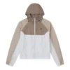 Leichte Windjacke, asiatische Größen „Beige White“