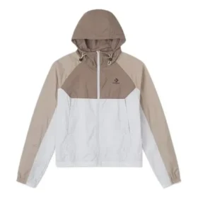 Leichte Windjacke, asiatische Größen „Beige White“