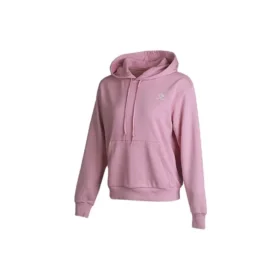 Letter Basical Kapuzenpullover Pink