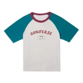 Logo-Baseball-T-Shirt, asiatische Größen, „Weiß-Blau“