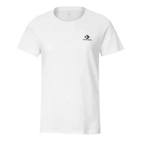 Logo Casual Kurzarm-Shirt Weiß