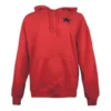 Logo Knit Kapuzen-Kordelzug Rot