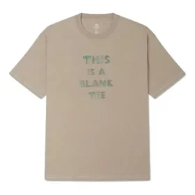 Logo-T-Shirt asiatische Größen „Beige“