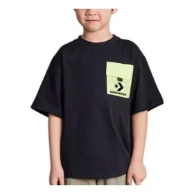 Logo-T-Shirt mit Rundhalsausschnitt, asiatische Größen, „Schwarz“