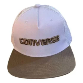 Logo-Trucker-Cap „Weiß-Braun“