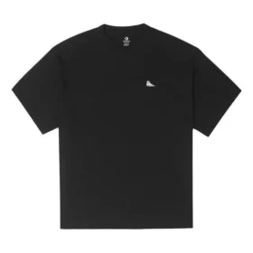 Loose Fit Tea Tee asiatische Größen „Schwarz“