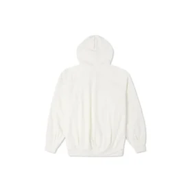 Loose Knit Hoodie Cremeweiß