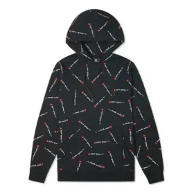 Love Pattern Full Print Sports Couple Style Schwarz