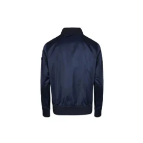 Lässige Sport-Baseballjacke mit Stehkragen, asiatische Größen „Navy“