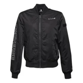 Lässige Sportjacke mit kurzem Stehkragen, asiatische Größen, „Schwarz“