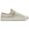 Mit Kunstfell gefütterte Leder-Jack-Purcell-Schuhe „Pink/Weiß“