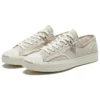 Mit Kunstfell gefütterte Leder-Jack-Purcell-Schuhe „Pink/Weiß“