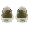 Mit Kunstfell gefütterte Leder-Jacke Jack Purcell „Green White“