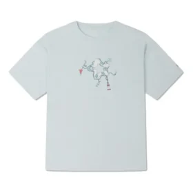 Nautical Tee asiatische Größen „Ocean Blue“
