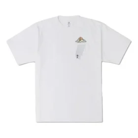 Neuheit Cloud Pocket T-Shirt asiatische Größen „Weiß“