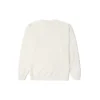 Neujahrsserie TIGER-Muster Rundhals-Sportshirt „Milk White“