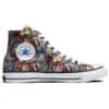 One Piece x Converse Chuck Taylor All Star 100 PT HI Canvas-Schuhe Multicolor