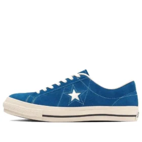 One Star J Suede „Blau-Weiß“
