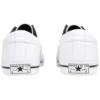 One Star Low-Top aus perforiertem Leder „White Black“